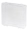 IRIS USA Fits 8.5" x 11" Plastic Portable Project Case, Board Games Storage Container, Clear
